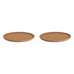 Viva coaster, 173 mm, 2-pack, cork