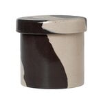 Inlay container, S, sand - brown