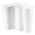 Vasen, Aalto Vase, 160 mm, weiß, Weiß