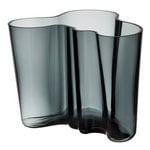 Vasen, Vase Aalto 160 mm, dunkelgrau, Grau
