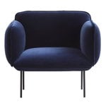 Armchairs & lounge chairs, Nakki 1-seater, dark blue, Blue