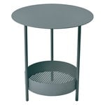 Patio tables, Salsa pedestal table, storm grey, Gray