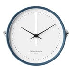 Henning Koppel wall clock, 22 cm, blue - white Henning Koppel wall clock, 22 cm, blue - white