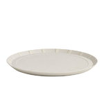 Paper Porcelain plate, small, light grey
