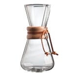 Kaffekannor och tekannor, Chemex Classic kaffebryggare, 3 koppar, Transparent