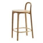 Siro+ bar stool 65 cm, oak