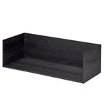 Vivlio shelf, large, black ash Vivlio shelf, large, black ash