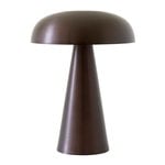 Lampade per esterni, Lampada da tavolo portatile Como SC53, ottone bronzato, Marrone