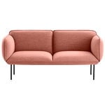 Sohvat, Nakki 2-istuttava sohva, roosa, Vaaleanpunainen