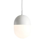 Dot pendant, M, white Dot pendant, M, white