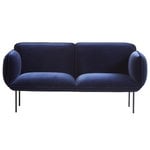 Sohvat, Nakki 2-istuttava sohva, tummansininen, Sininen