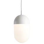 Dot pendant, L, white Dot pendant, L, white