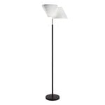 Artek Aalto floor lamp A810, stainless steel