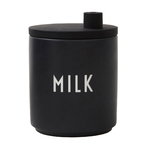 Design Letters Milk kannu, musta