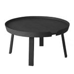 Around coffee table, large, black Around coffee table, large, black