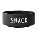 Design Letters Snack bowl, black