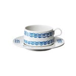 Sabato Teacup and saucer, 230 ml, Mare