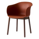 Elefy JH30 chair, copper brown - walnut Elefy JH30 chair, copper brown - walnut