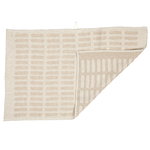 Siena tea towel 2pcs, white-natural Siena tea towel 2pcs, white-natural