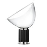 Lighting, Taccia table lamp, small, black, Black