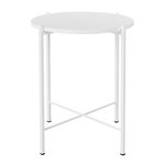Hakola Round side table 43 cm, black