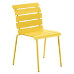 Patio chairs, Aligned chair, yellow, Yellow