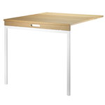 String Furniture String folding table, oak - white