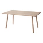 Dining tables, Georg dining table, white oiled oak, Natural