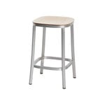 Bar stools & chairs, 1 inch counter stool, aluminium - ash, Grey