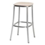 Bar stools & chairs, 1 Inch bar stool, aluminium - ash, Gray