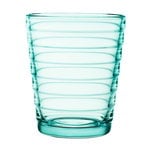 Bicchieri da acqua, Bicchiere Aino Aalto 22 cl, verde acqua, 2 pz, Verde