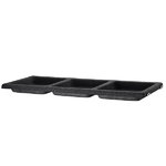 Shelving units, String bowl shelf, felt, dark grey, Grey