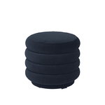 Pouf Round, small, dark blue Pouf Round, small, dark blue