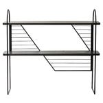 Side & end tables, Urban Nomad console table L, black - black, Black