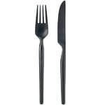 Dorotea Night fork and knife, 2 + 2 pcs Dorotea Night fork and knife, 2 + 2 pcs