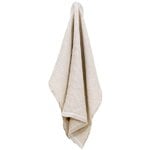 Bath towels, Terva giant towel, white - linen, Beige