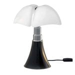 Lighting, Minipipistrello table lamp, dimmable, dark brown, Brown