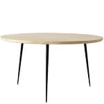 Disc side table, medium, soaped oak Disc side table, medium, soaped oak