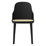 Dining chairs, Allez chair, black - moulded wicker, Black