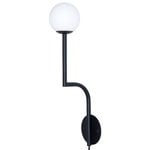Wall lamps, Mobil 46 Cable wall lamp, black, Black