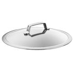 Pots & saucepans, TechnIQ Glass Lid in sleeve, 30 cm, Silver