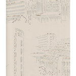 Helsinki tapetti, vaalea beige Helsinki tapetti, vaalea beige