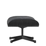 Eames Lounge Ottoman, black ash - black leather Eames Lounge Ottoman, black ash - black leather