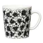 Cups & mugs, Mustakukka mug 0,3 L, Black & white
