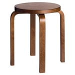 Tabourets, Tabouret Aalto E60, noyer, Marron