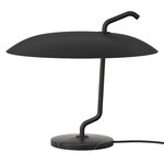 Astep Model 537 table lamp, black - black marble
