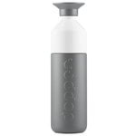 Drinking bottles, Dopper drinking bottle 0,58 L, insulated, glacier grey, Grey