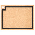 Gourmet cutting board 44 x 33 cm, natural - black Gourmet cutting board 44 x 33 cm, natural - black