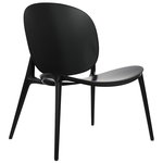 Be Bop lounge chair, black Be Bop lounge chair, black