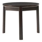 Passage lounge table, 50 cm, dark oak